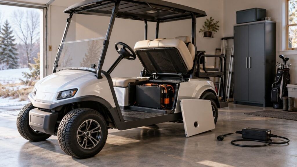 Can You Leave a Lithium Golf Cart Battery Installed During Storage