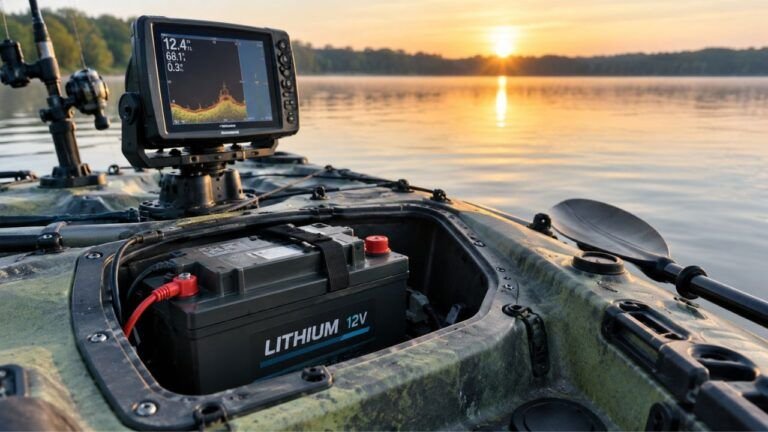 Can a Kayak Lithium Battery Stay Connected Between Fishing Trips