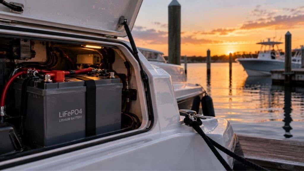 Why Does a Boat Lithium Battery Lose Charge While Docked