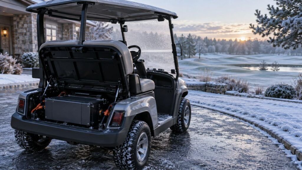 Why Does a Golf Cart Lithium Battery Lose Range in Cold Weather