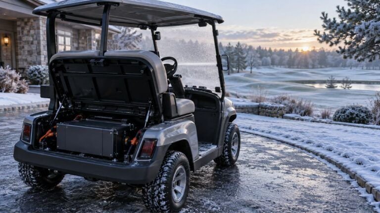 Why Does a Golf Cart Lithium Battery Lose Range in Cold Weather