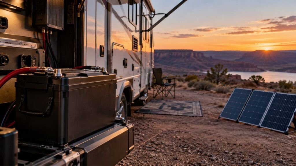 Why Does an RV Lithium Battery Last Longer While Boondocking